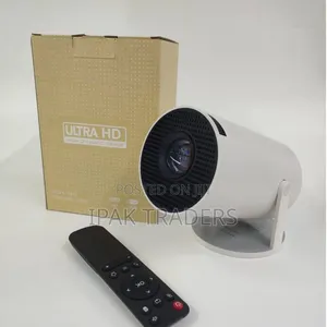 Pro Smart Portable Projector na Stand Inazunguka (Hy300)