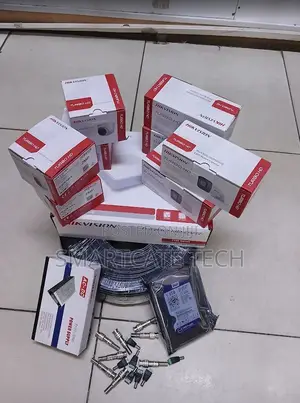 8CH Hikvision CCTV System - Kamera 8 Kamili za Usalama