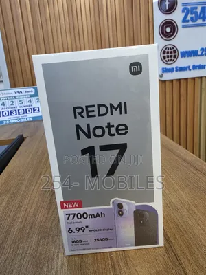 New Xiaomi Redmi Note 17 256GB Blue