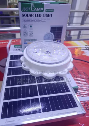 Mwanga wa Dari wa Jua wa LED wa 100W Unaoweza Kuchajiwa