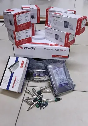 Hikvision 8 Channel Security Kit - 8 CCTV Cameras + DVR