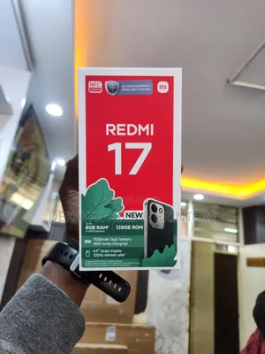 Xiaomi Redmi 17 128GB Mpya Nyeusi