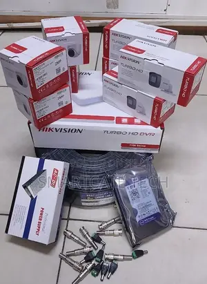 Hikvision CCTV Mfumo wa Kamera 8 - Kiti Kamili cha DVR