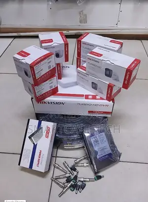 Hikvision 8 Camera CCTV DVR Kit - Complete Home/Business System