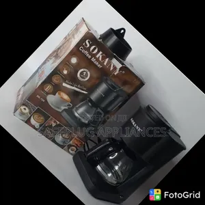 Sokany SK-124 750ml Coffee Maker ya Umeme - 650W