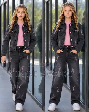 3pc Girls Denim Set (3-5Y, 10-16Y)