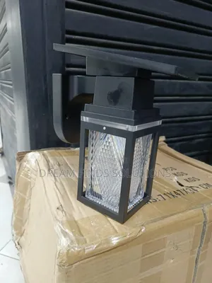 Premium Solar Gate Light - Modern Wall Lantern