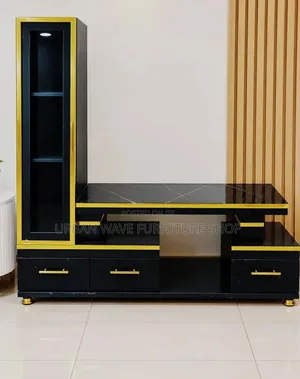 L-Shaped TV Stand - Brand New