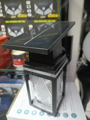 Brilliant Outdoor Solar Wall Lantern - Zero Cost