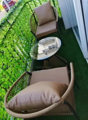 Brown Balcony Set - Mpya Kabisa