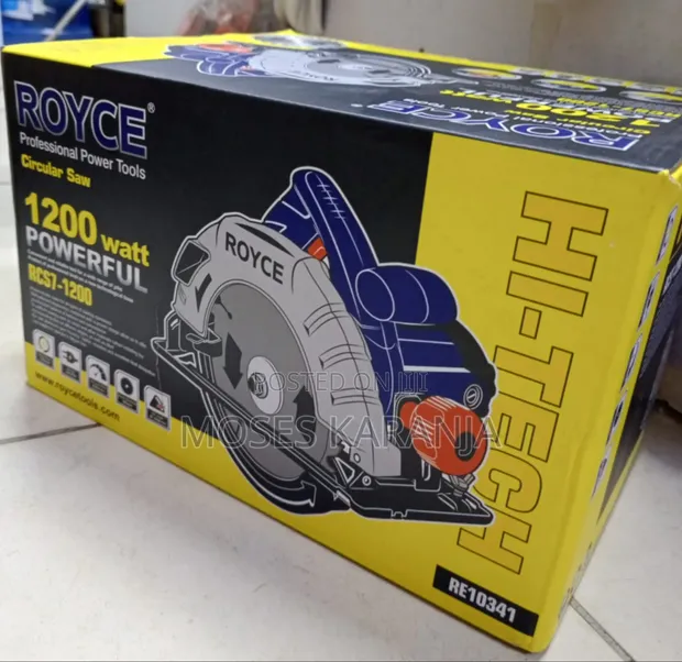 Royce Heavy-Duty Circular Saw ya Kukata Mbao - 1