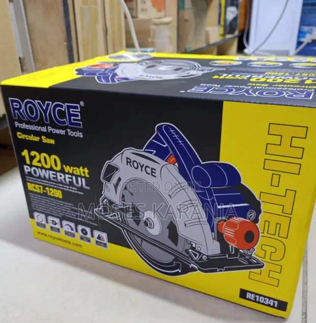 Royce Circular Saw Portable - Mpya Kabisa - 1