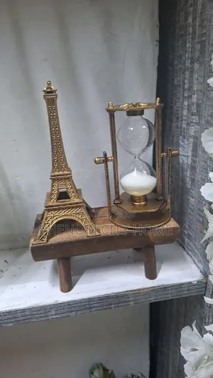 Eiffel Tower Hourglass Decor Ornament