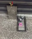Stainless Steel Wall-Mounted Water Column - 1