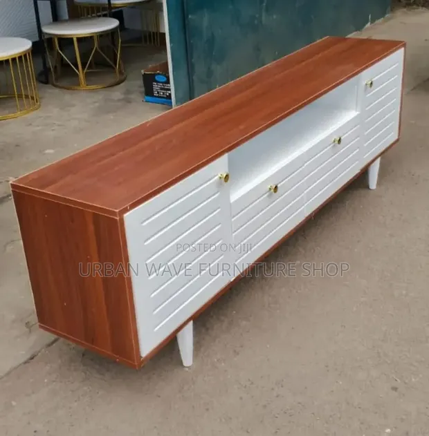 Style TV Credenza - Nyekundu - 1