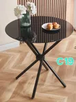 Round Side Cocktail Tables - Brand New - 2