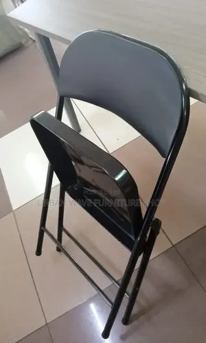 Black Foldable Chairs (Set of 4)