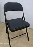 Black Foldable Chairs (Set of 4) - 2