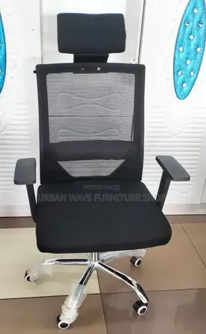 Black Swivel Chairs (Set of 2)