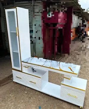 Brand New L-Shaped TV Stand