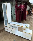 Brand New L-Shaped TV Stand - 1