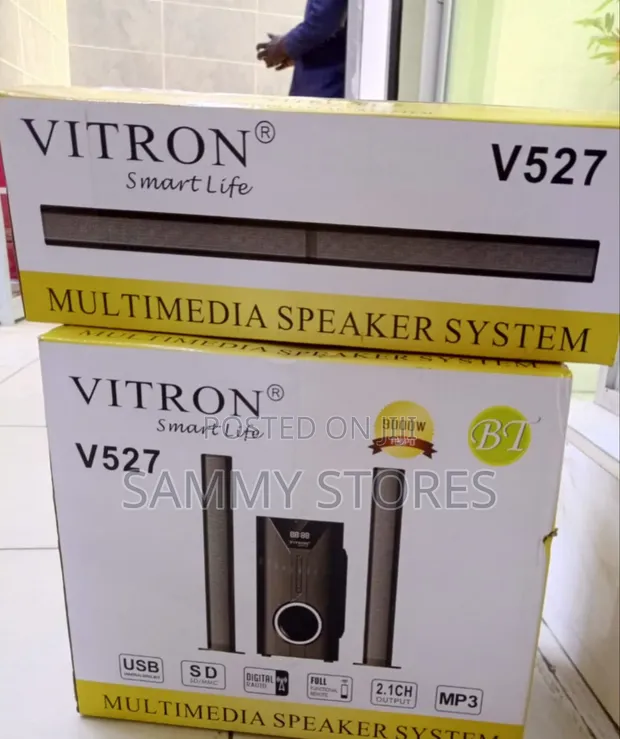 Vitron V527 9000W PMPO Bluetooth Home Theater System - 1