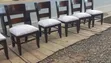 Six Brand New Mahogany Dining Chairs - 2