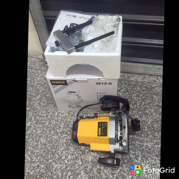 DeWalt Wood Router Machine - Heavy-Duty Carpentry Tool - 1