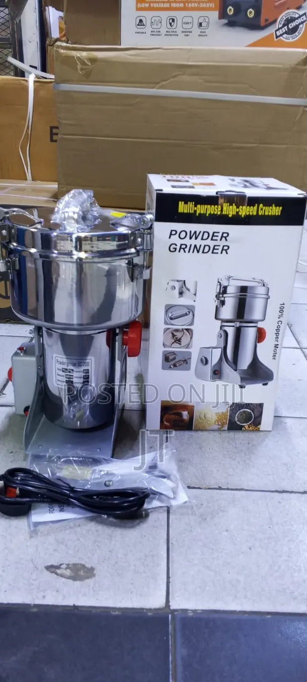 1KG Lec Electric Grain Mill Grinder - Mpya Kabisa - 1