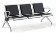 3-Seater Heavy-Duty Waiting Bench | Office Reception Chair - 2