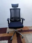 Ergonomic High-Back Mesh Office Chair with Headrest - 2
