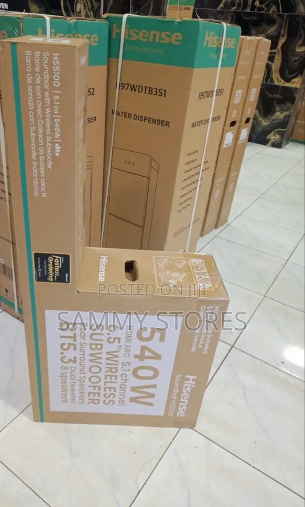 Hisense 540W 5.1CH Soundbar with Wireless Subwoofer - 1