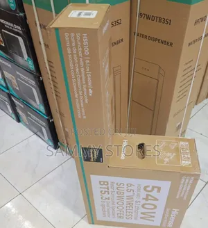 Hisense HS5100 5.1CH Home Cinema Soundbar na Vipaza Sauti vya Nyuma