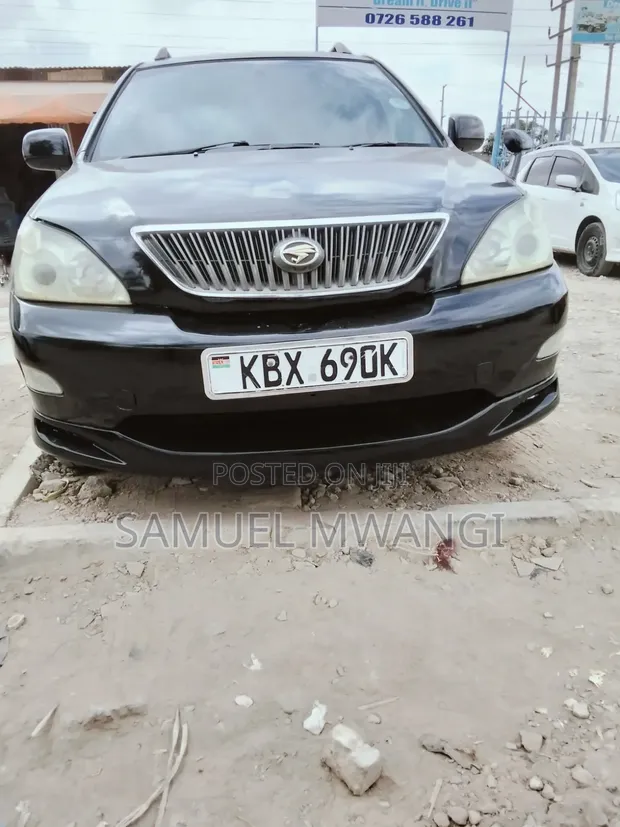 Toyota Harrier 2007 Black - 1