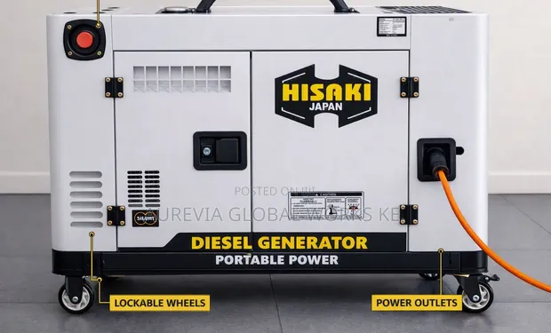 Hisaki Japan Diesel Generator HK19000SNA-D - 1