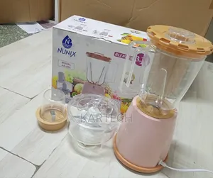 Nunix AK-444 3-in-1 Blender with Chopper & Grinder