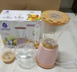 Nunix 3-in-1 Electric Blender AK-444 with Grinder & Chopper - 1