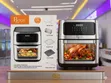 Roch 12L Digital Air Fryer yenye Grill - 2