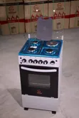 Eurochef 50x55 Standing Cooker 3+1 Burners - 1