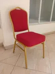 Premium Red Gold Banquet Chair - 2