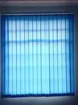 Blinds za Ofisi Rangi ya Samawati na Nyeupe - 1