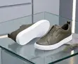 Santoni Men's Casual Leather Slip-On Sneakers - 1