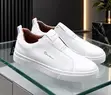 Santoni Men's Casual Leather Slip-On Sneakers - 3