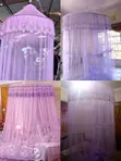 Rounded Top Durable Mosquito Net - Saizi ya Queen - 2