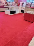 Carpeti Nyekundu za Ukuta kwa Ukuta kwa Sebule - 1