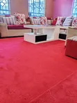 Carpeti Nyekundu za Ukuta kwa Ukuta kwa Sebule - 2