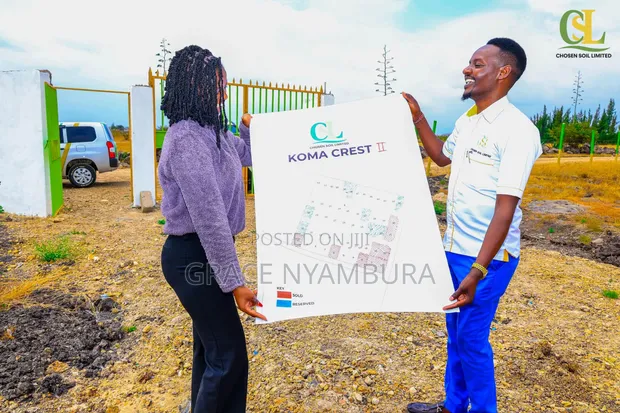 Vipande vya 50x100 Koma, 2km kutoka Tarmac Kangundo Road - 1