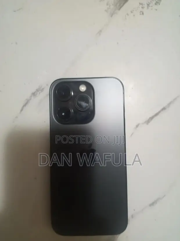 Apple iPhone 14 Pro 256GB Nyeusi (eSIM Pekee) - 1