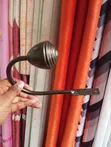 Brass Wall Mounted Curtain Tiebacks - Zilizopakwa Poda Zinazostahimili Mikwaruzo - 2