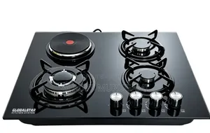 Jiko la Gas Globalstar GS-4G29 (3+1) na Hood ya Gas